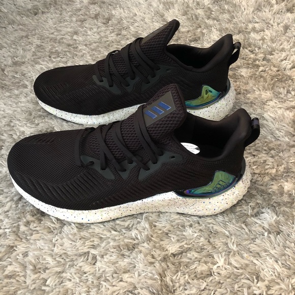 adidas Other - Adidas AlphaBoost Black Iridescent Size 11.5